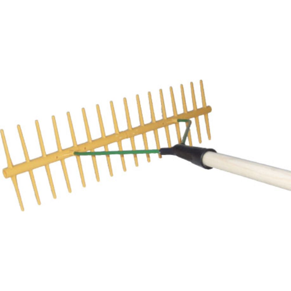 RATEAU PLASTIQUE DOUBLE 16 DENTS